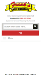 Mobile Screenshot of franksgreatoutdoors.com